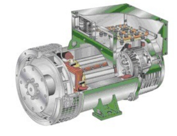 渝北发电机内部结构图 渝北发电机内部结构图